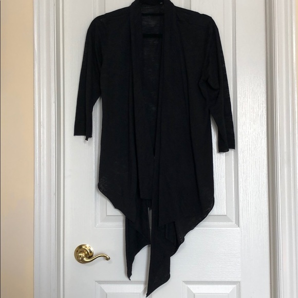 Alternative High Low Short Sleeved Cardigan - Picture 1 of 7